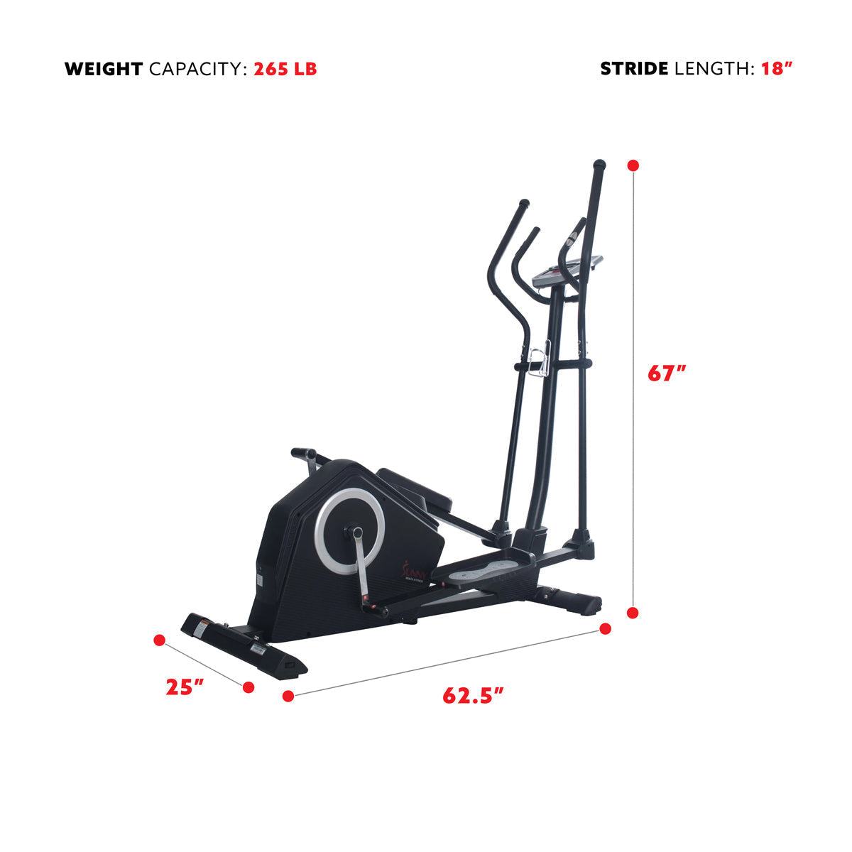 Programmable Cardio Elliptical Trainer