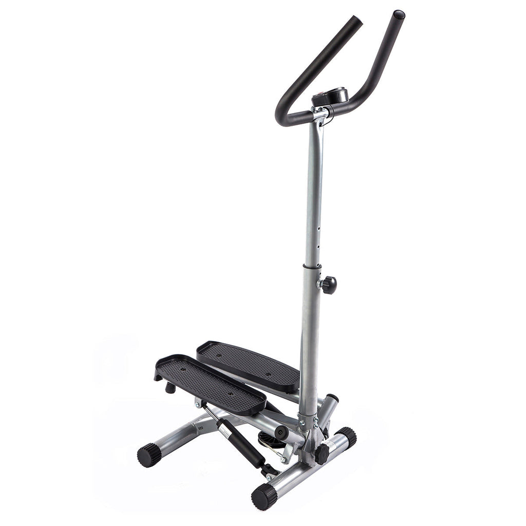 Twist Stepper Step Machine w/ Handlebar and LCD Monitor