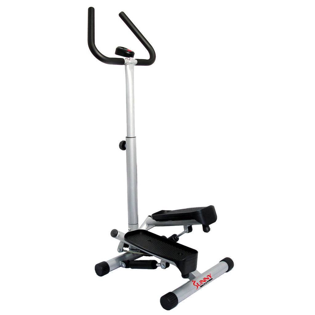 Twist Stepper Step Machine w/ Handlebar and LCD Monitor