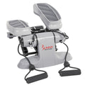Versa Stepper Step Machine w/ Wide Non-Slip Pedals, Resistance Bands and LCD Monitor