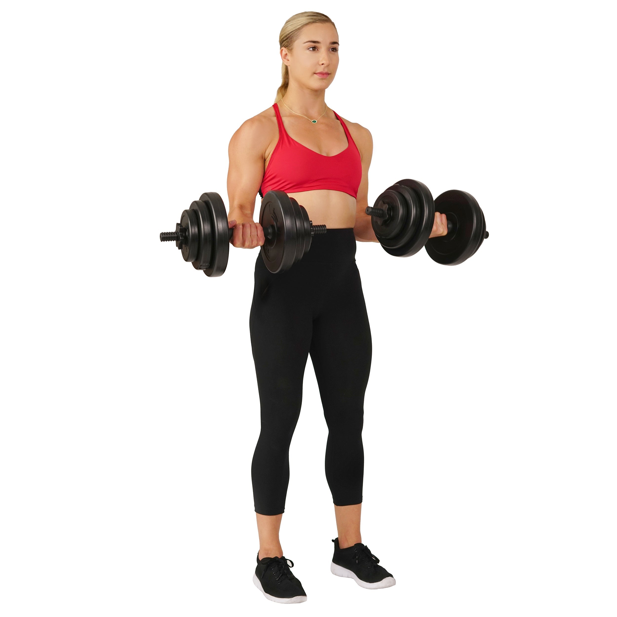 40 lb,Vinyl Dumbbell Set