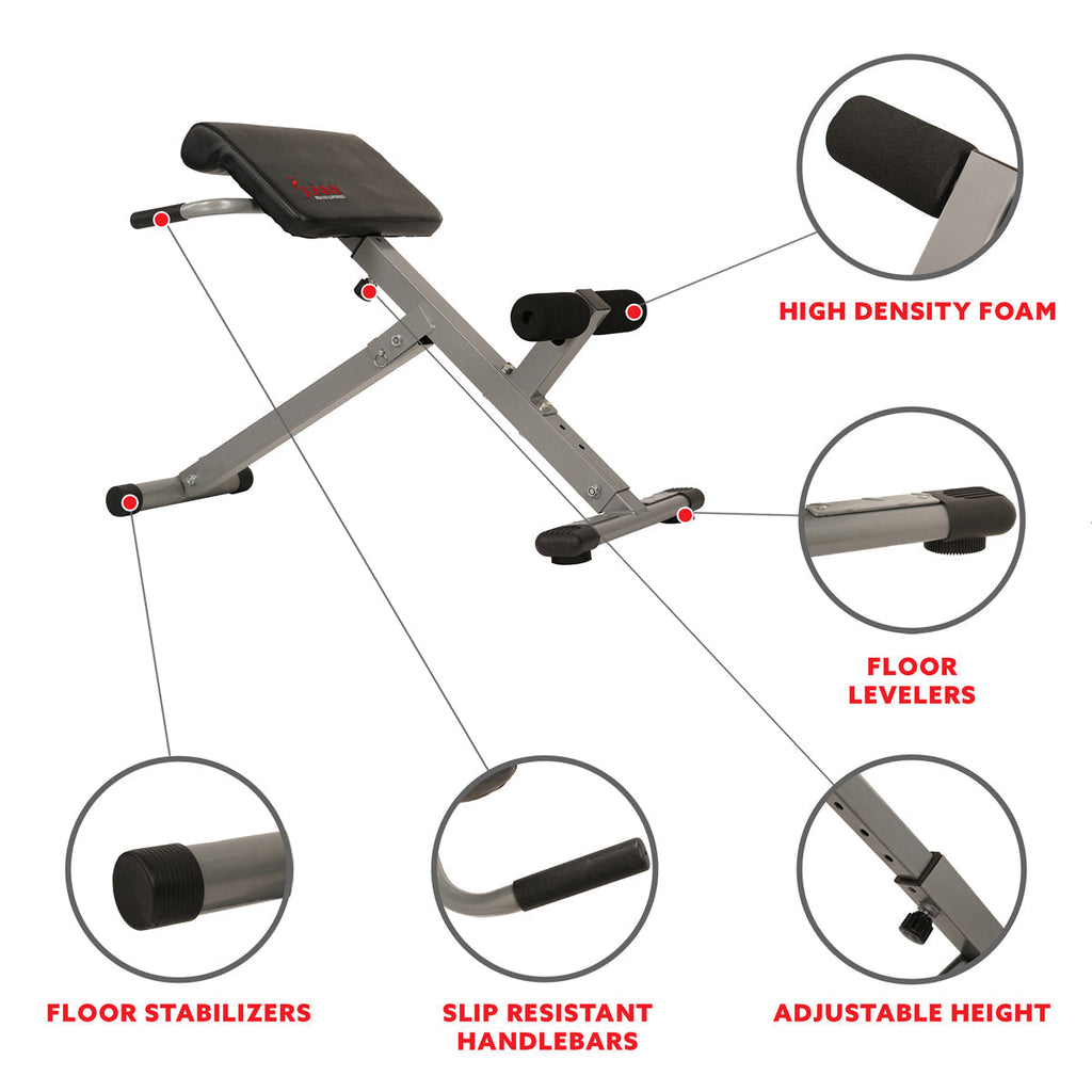 45 Degree Hyperextension Roman Chair