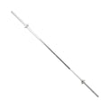 60 in Threaded Chrome Barbell Bar, 1 in Barbell Diameter w/ Ring Collars