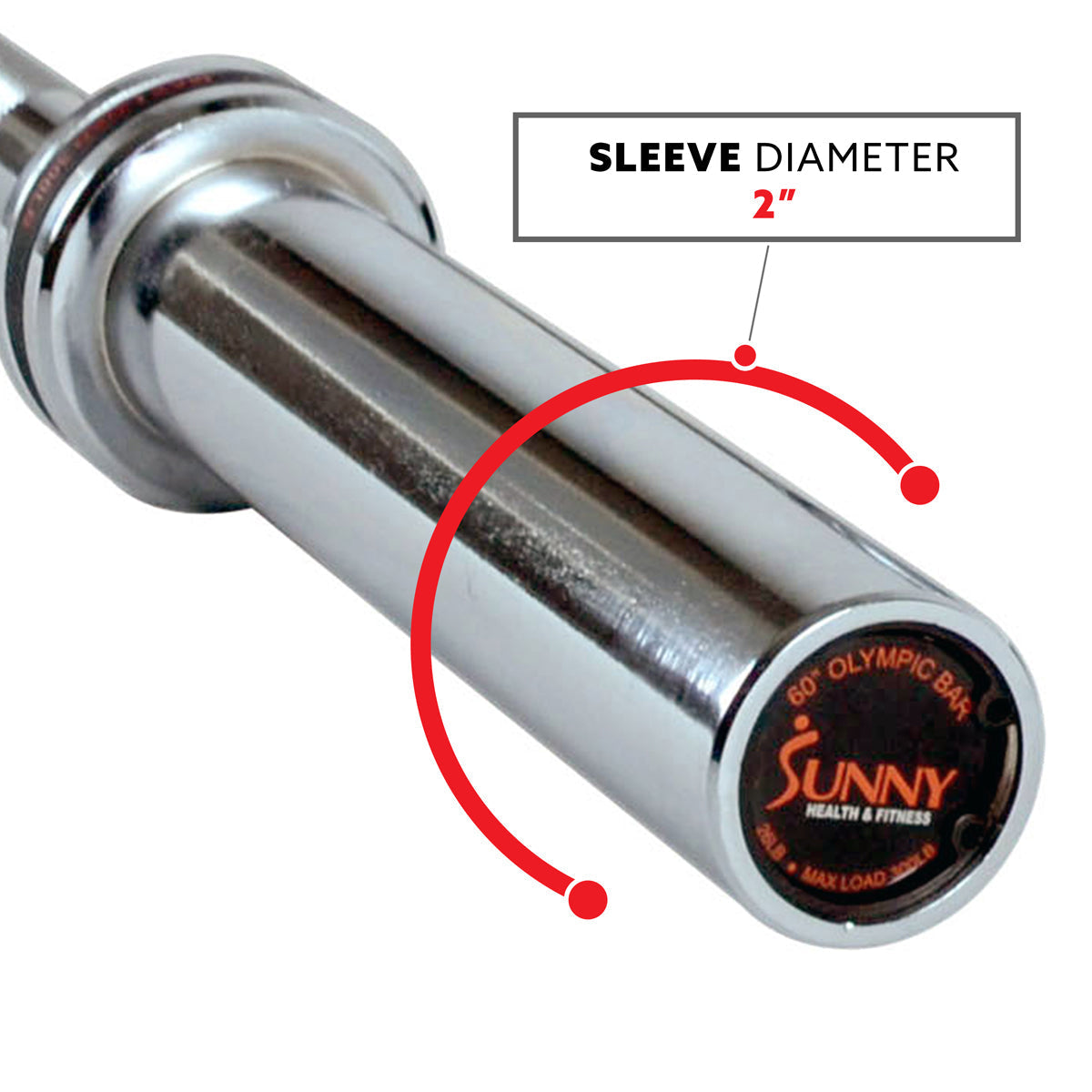 86" Olympic Bar 1500 lbs Capacity