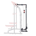 Lat Pull Down Attachment Pulley System for Power Racks