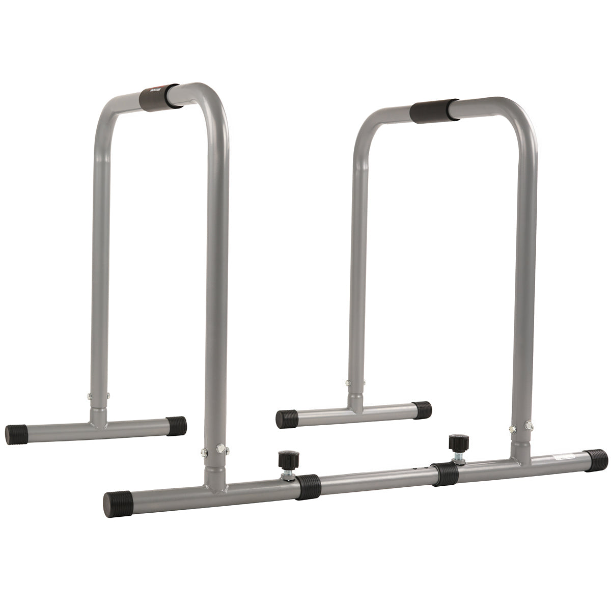 Dip Stand Station Fitness Bar w/ Safety Connector