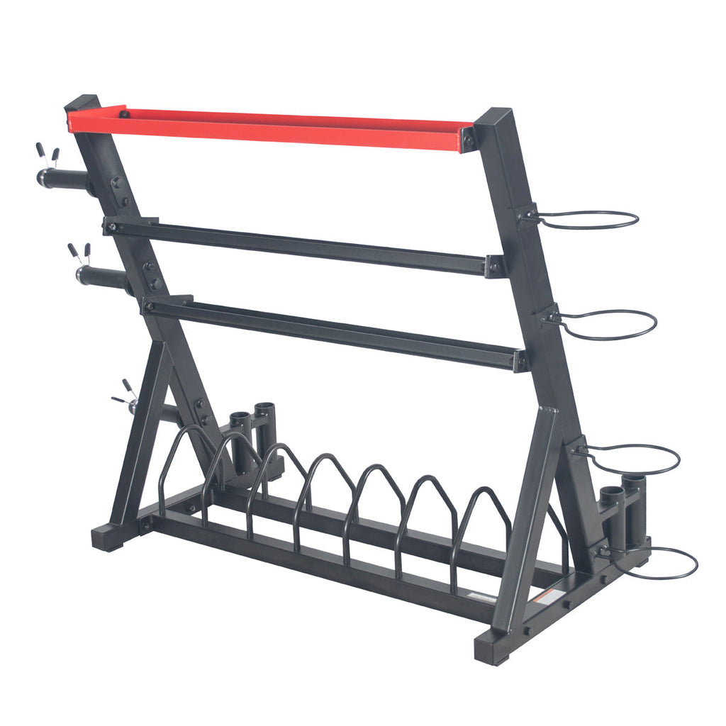 All-In-One Weights Storage Rack Stand