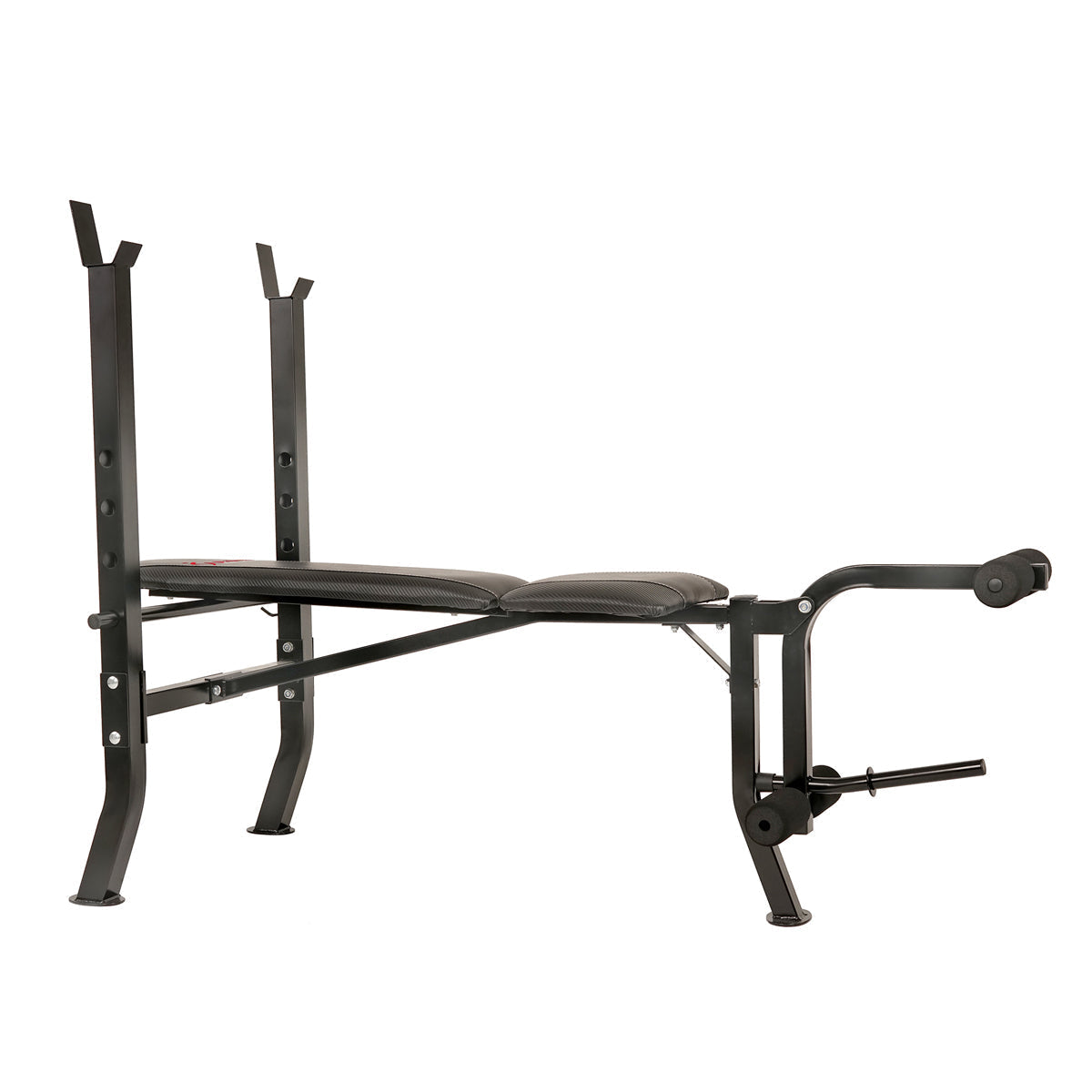 Adjustable Weight Bench w/ Decline, Flat and Incline Training Positions and Leg Developer