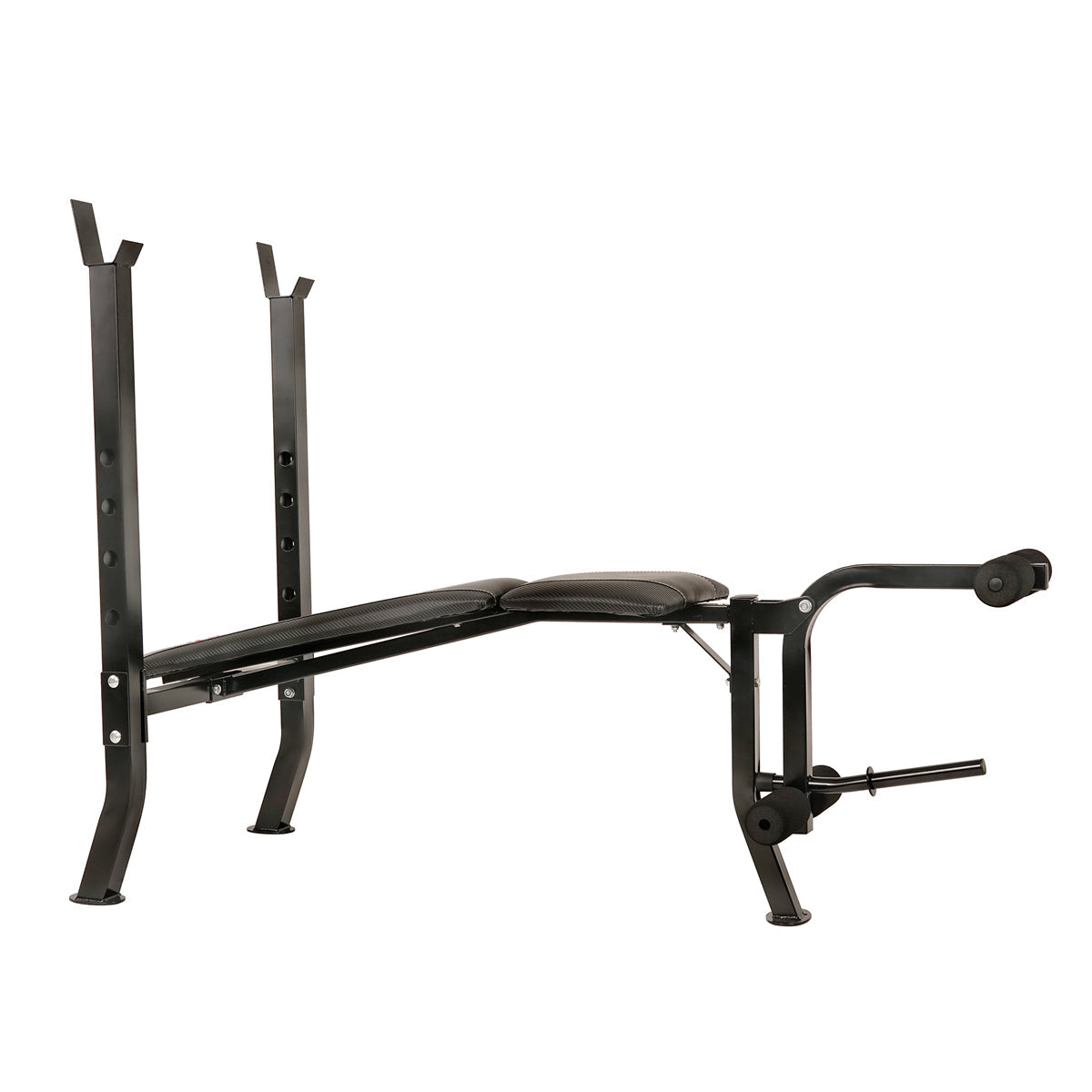 Adjustable Weight Bench w/ Decline, Flat and Incline Training Positions and Leg Developer