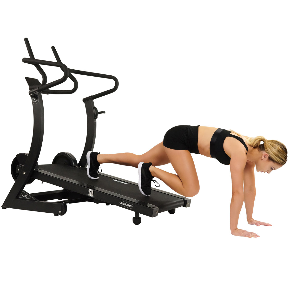Cardio Trainer Manual Treadmill w/ Adjustable Incline, Magnetic Resistance, 400+ lb Capacity