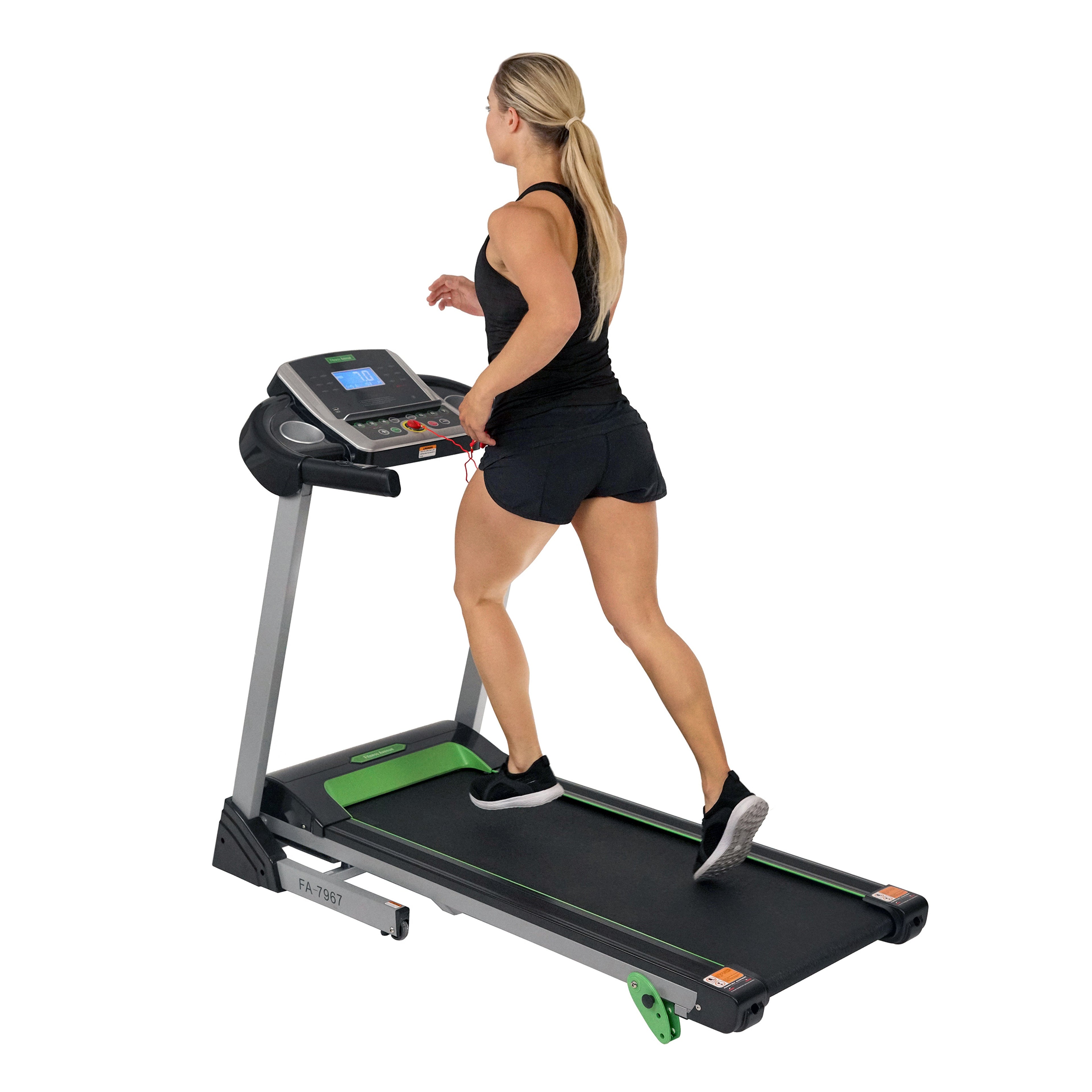 Fitness Avenue Manual Incline Treadmill with Bluetooth Speakers by Sunny Health & Fitness