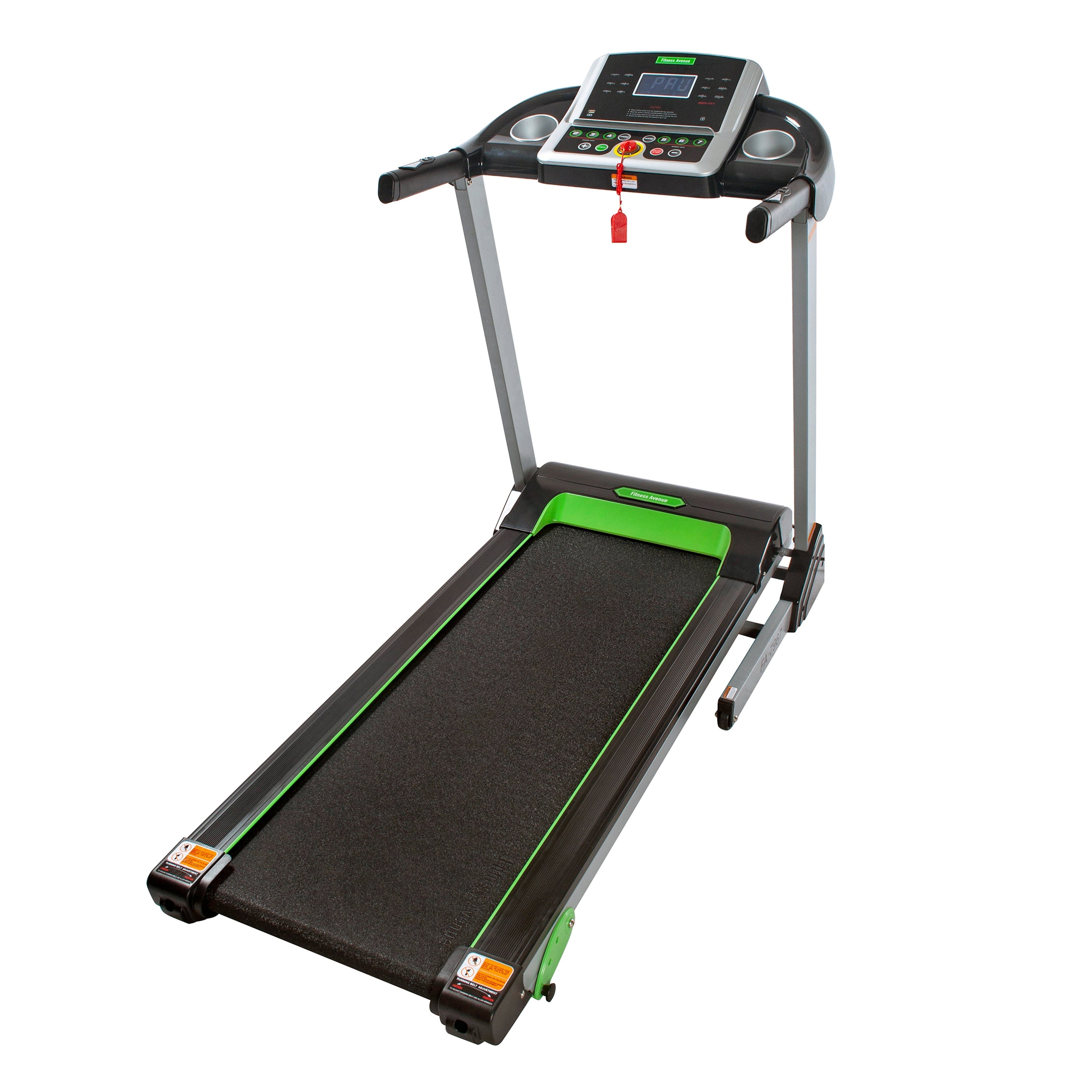 Fitness Avenue Manual Incline Treadmill with Bluetooth Speakers by Sunny Health & Fitness