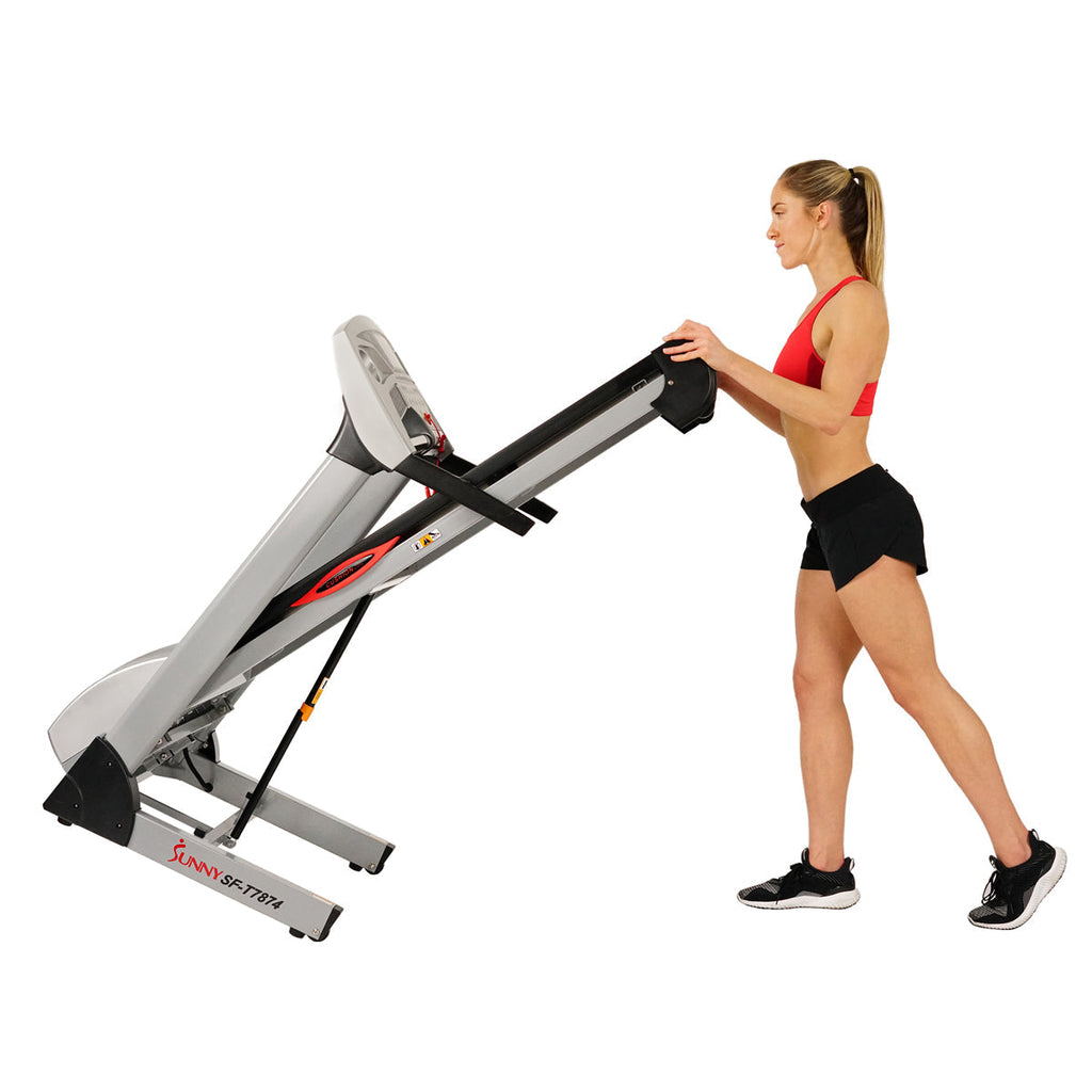 Performance Treadmill, High Weight Capacity w/ 15 Levels of Auto Incline, MP3 and Body Fat Function