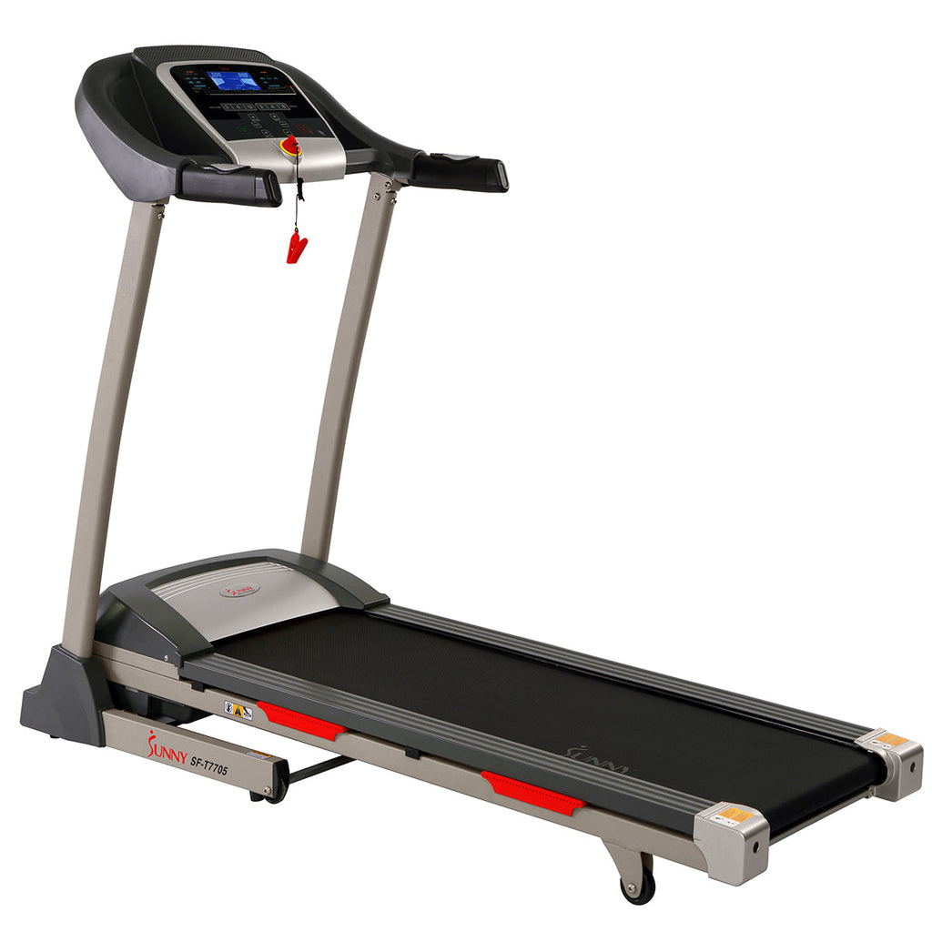 Portable Treadmill w/ Auto Incline, LCD, Smart APP and Shock Absorber