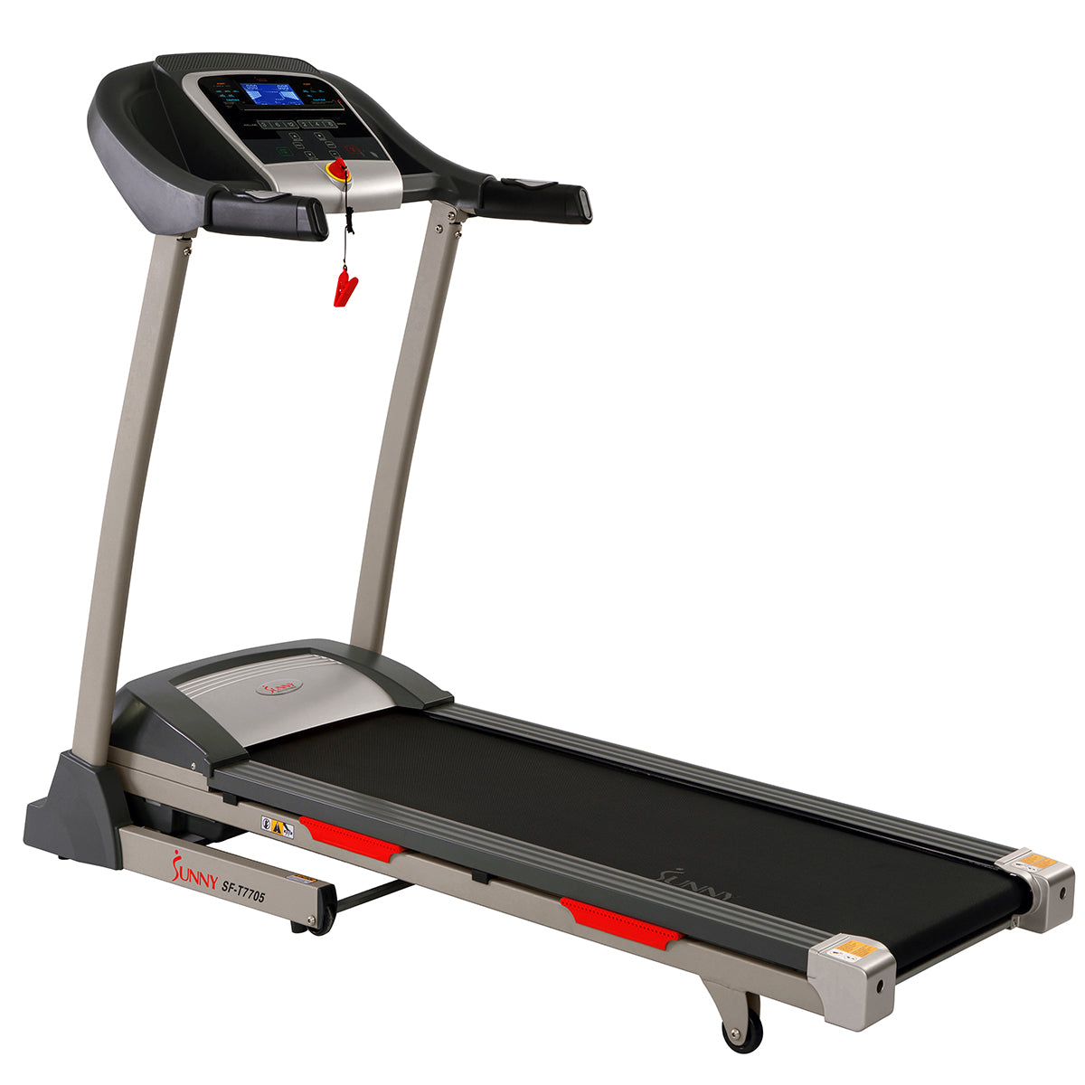 Portable Treadmill w/ Auto Incline, LCD, Smart APP and Shock Absorber
