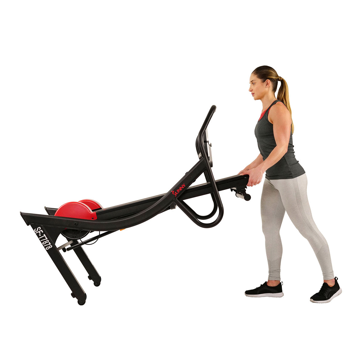 Cardio Trainer Manual Treadmill w/ Adjustable Incline, 300+ lb Capacity